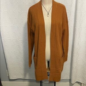 Max Studio Women's Open Front Cardigan - brown